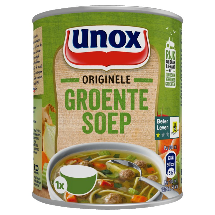 Unox Soep Groente 300ml