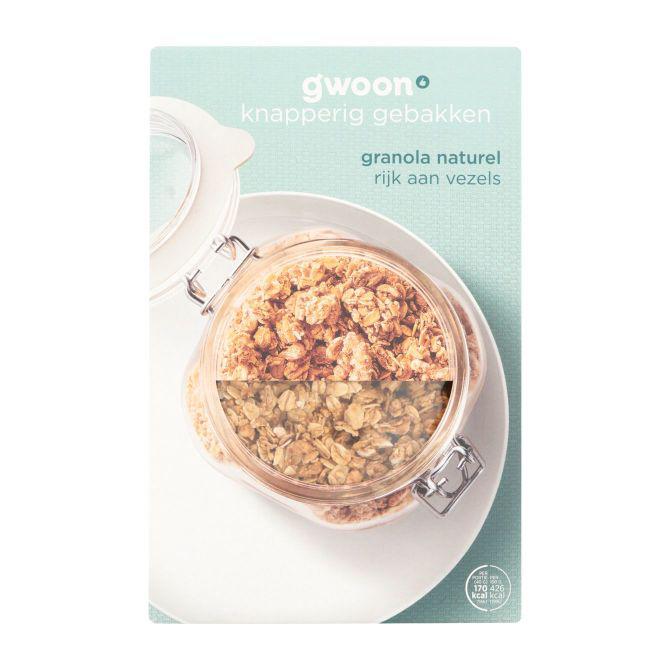 g&#039;woon Granola naturel