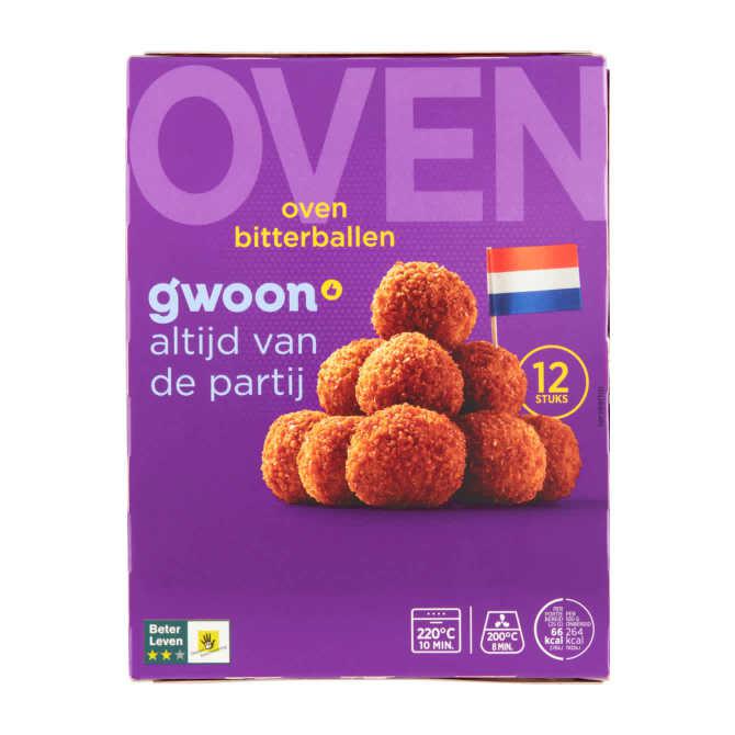 g&#039;woon Oven bitterballen