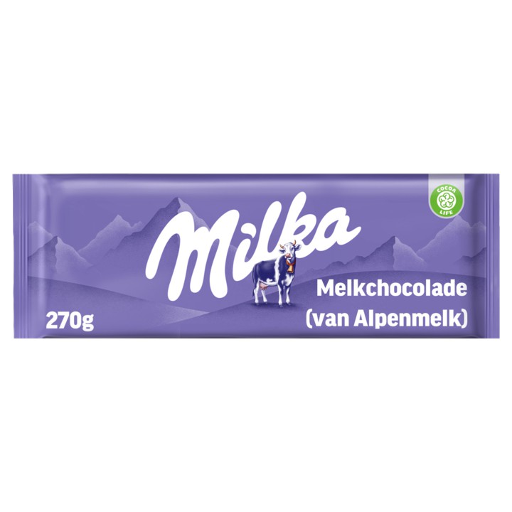 Milka Mmmax Chocolade Reep Alpenmelk 270g