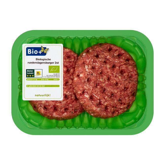 Bio+ Biologische slagerburgers