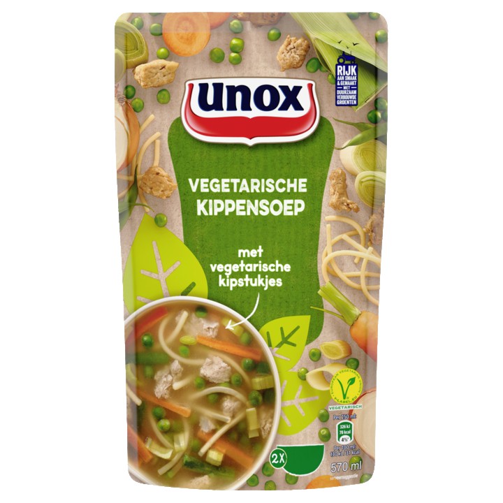 Unox Soep Vegetarische Kippensoep 570ml