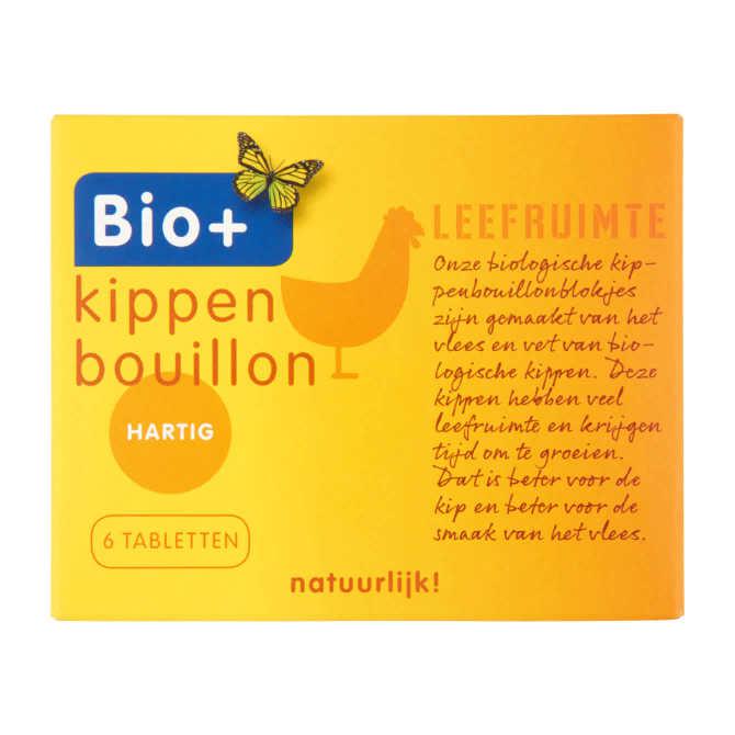 Bio+ Bouillon blokje kip biologisch