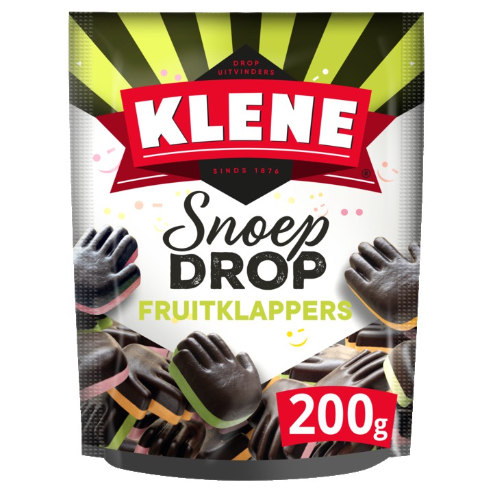 Klene Snoepdrop Fruitklappers 200g