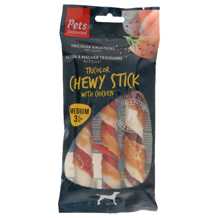 Pet&amp;#x27;s Unlimited Trio Sticks Medium 3St