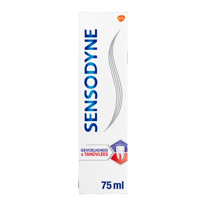 Sensodyne Gevoeligheid &amp;amp; Tandvlees tandpasta voor gevoelige tanden 75ml