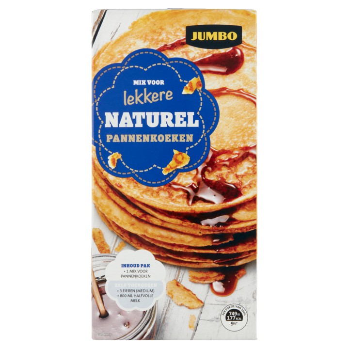 Jumbo Mix voor Naturel Pannenkoeken 400g