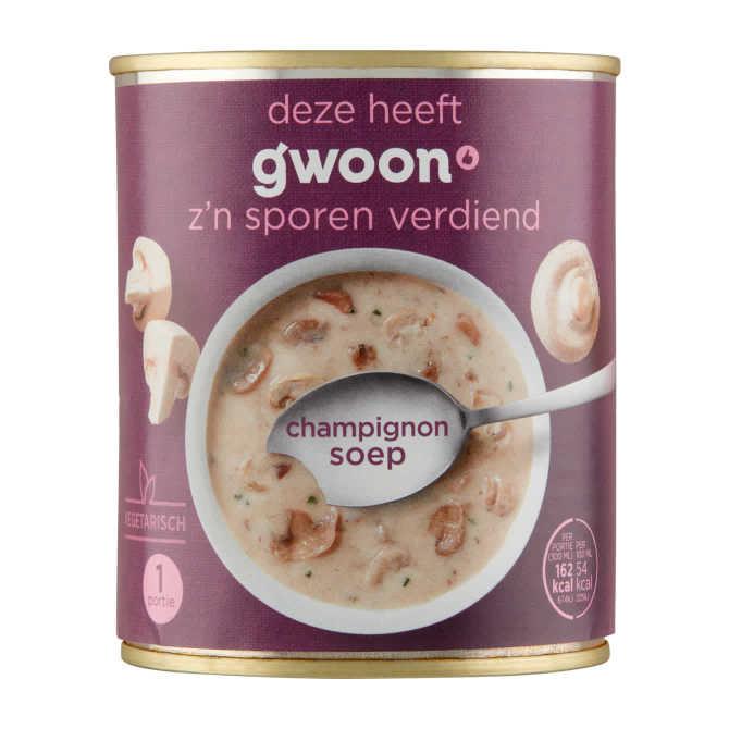 g&#039;woon Champignonsoep