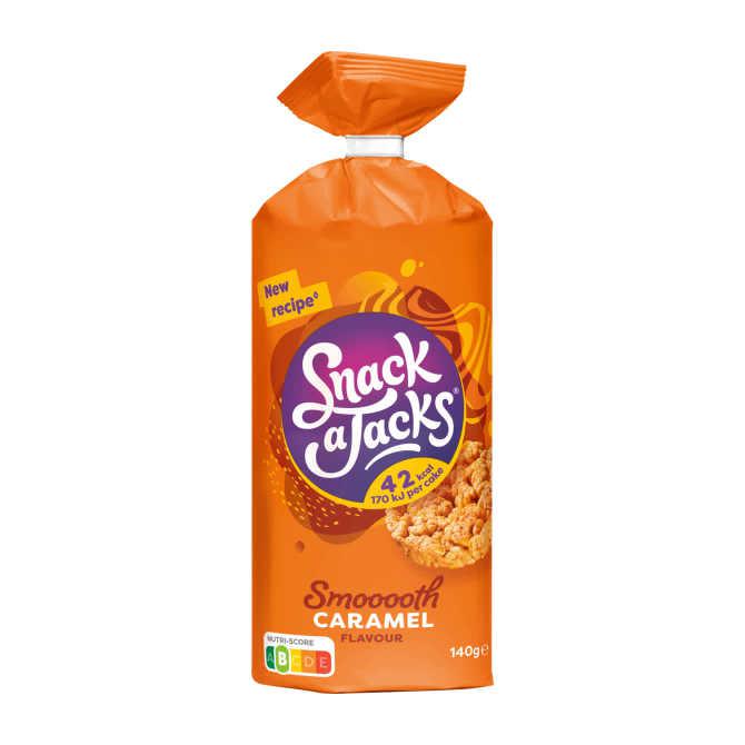 Snack a Jacks Rijstwafels caramel