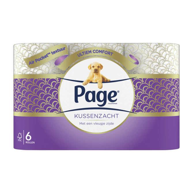 Page toiletpapier kussenzacht