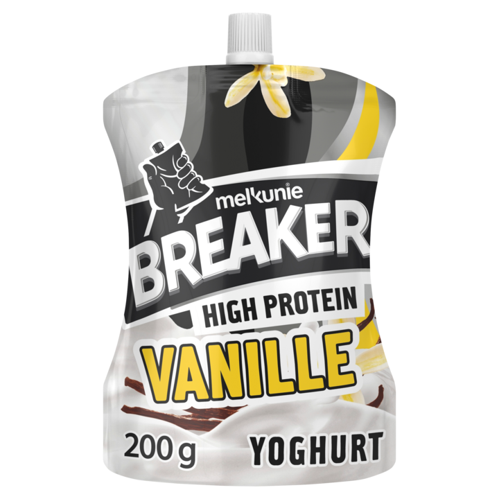 Melkunie Breaker Vanille Yoghurt 0,9% Vet 200g