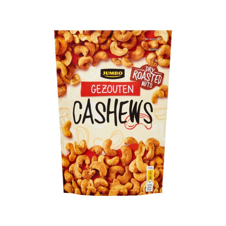 Jumbo Gezouten Cashews 125g