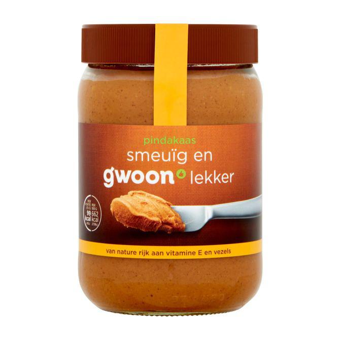 g&#039;woon Pindakaas groot