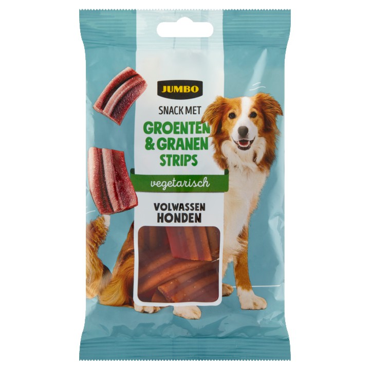 Jumbo Snack met Groenten &amp;amp; Granen Strips 150g