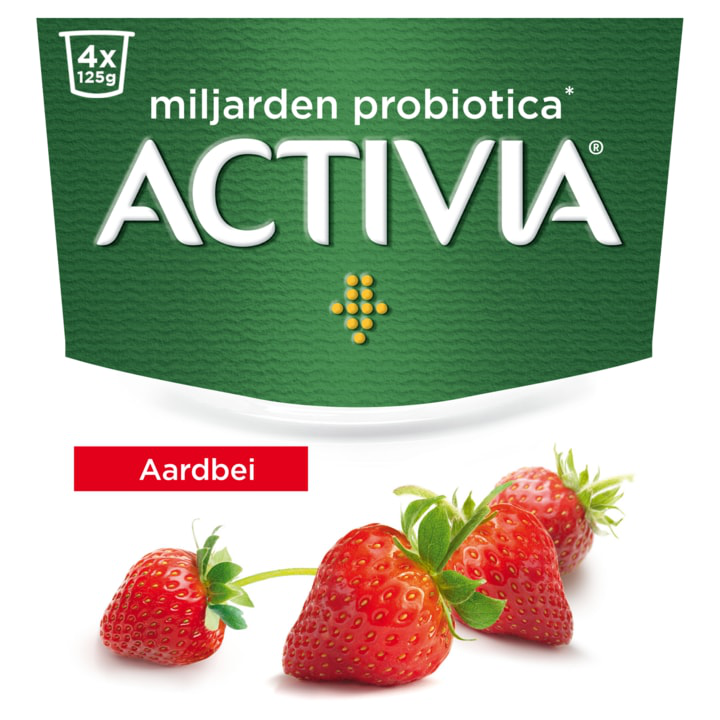 Activia Yoghurt aardbei