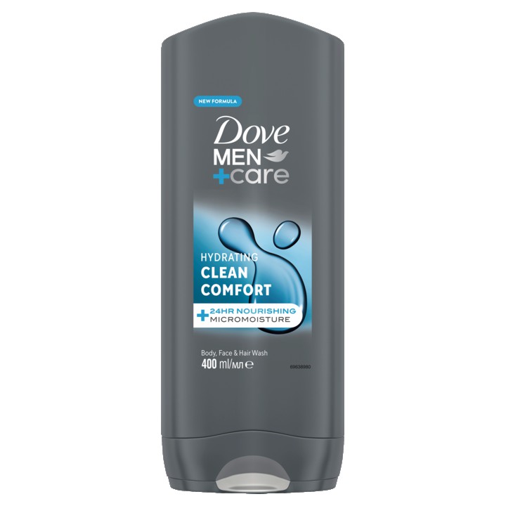 Dove Men+Care 3-in-1 Douchegel Clean Comfort 400ml