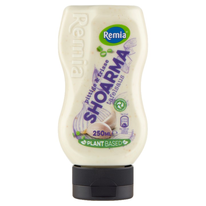 Remia Pittige &amp;amp; Frisse Shoarma Tafelsaus 250ml
