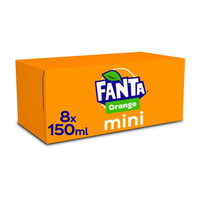 Fanta Orange Mini 8 x 150 ml