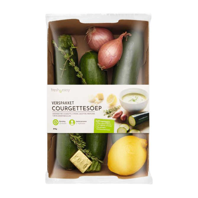 Verspakket courgettesoep