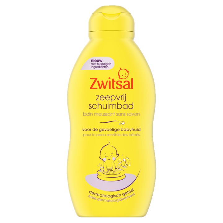 Zwitsal Zeepvrij Schuimbad Baby 200ml