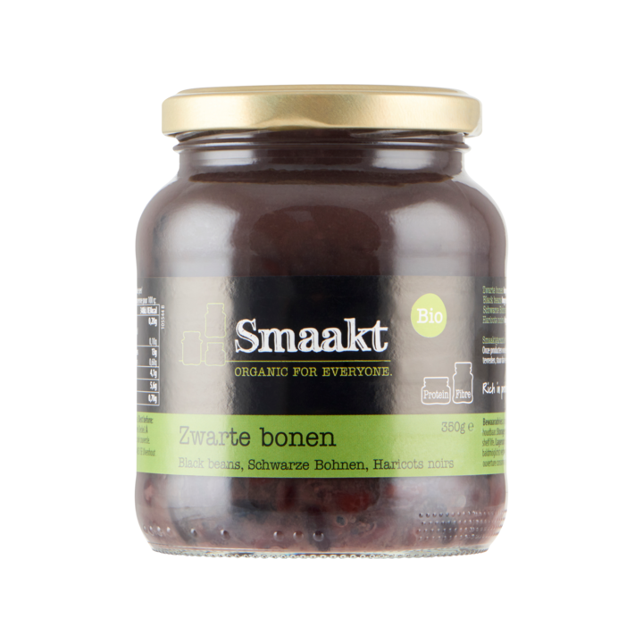 Smaakt Bio Zwarte Bonen 350g