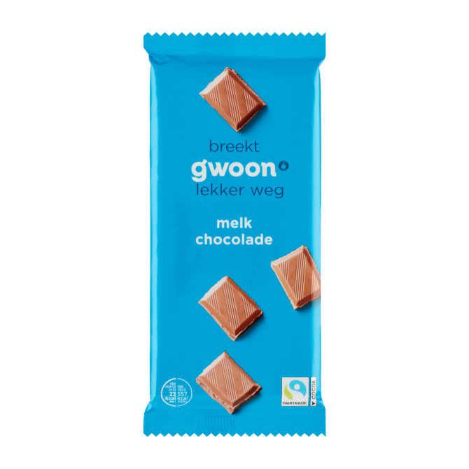 g&#039;woon Tablet Melk chocolade