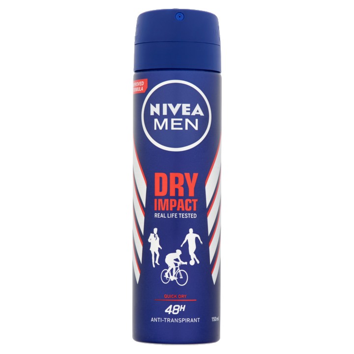 Nivea Men Dry Impact 48h Anti-Transpirant 150ml