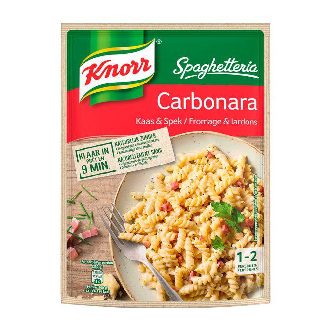 Knorr Spaghetteria Carbonara Pastagerecht
