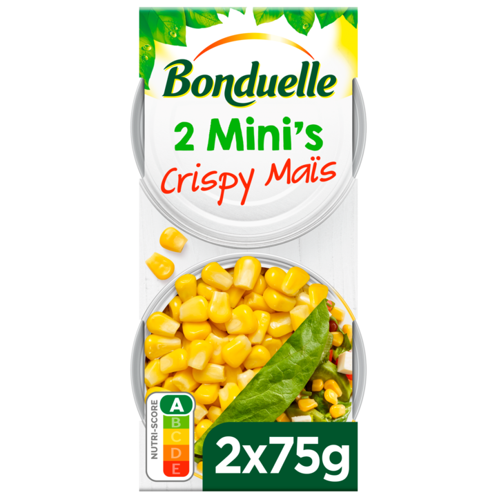 Bonduelle Crispy Ma&amp;iuml;s 2 Mini&amp;#x27;s 150g