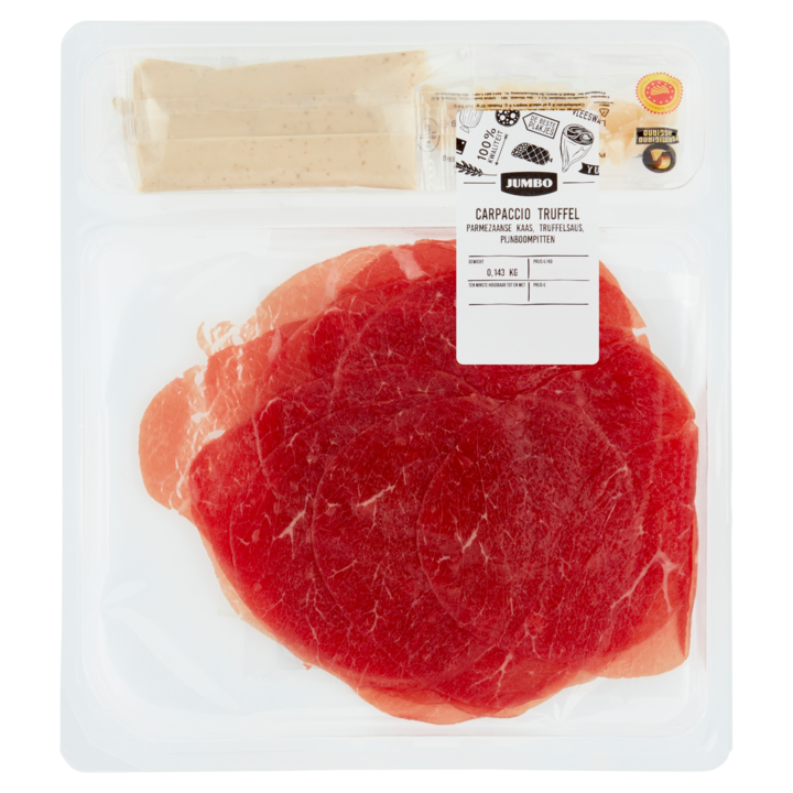 Jumbo Carpaccio met Truffel 143g