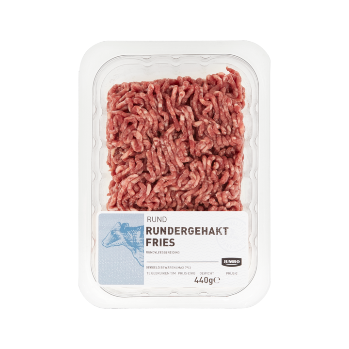 Jumbo Rundergehakt Fries 440g