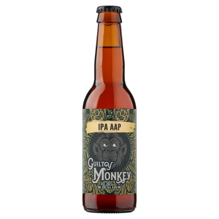 Guilty Monkey - Aap IPA - Fles - 330ML