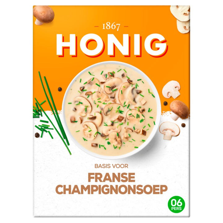 Honig Maaltijdmix voor Franse Champignonsoep 107g