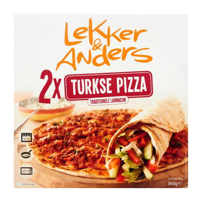 Lekker&amp;Anders Turkse pizza