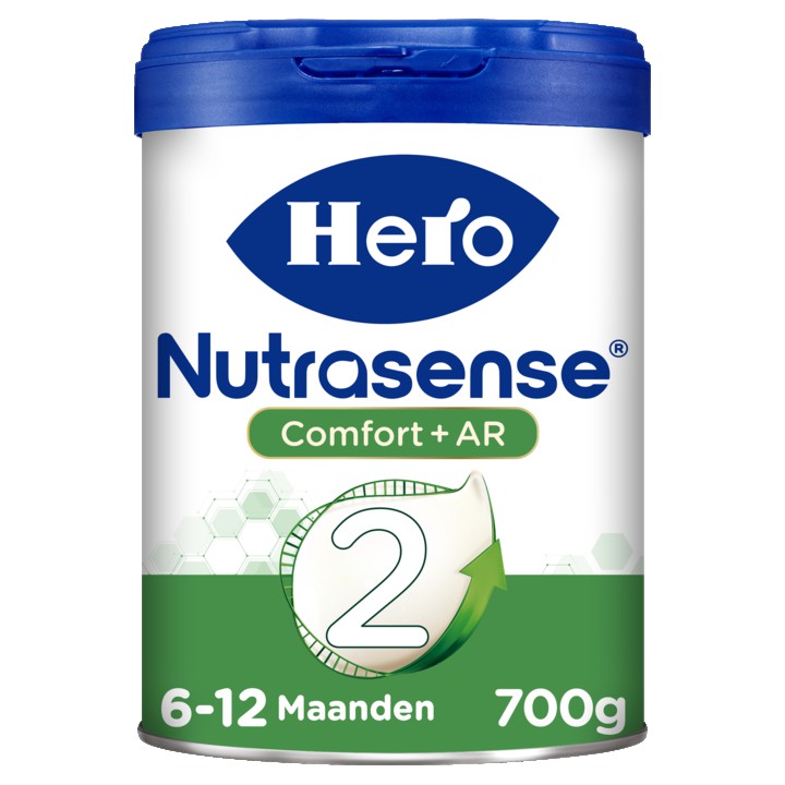 Hero Nutrasense Comfort+ AR Opvolgmelk 2 (6+m) 700gr