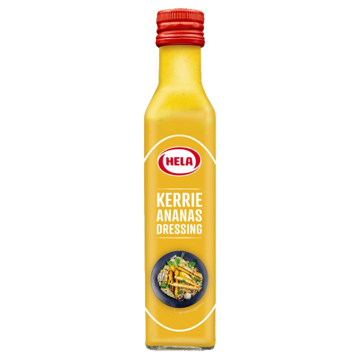 Hela Kerrie Ananas Dressing 250ml