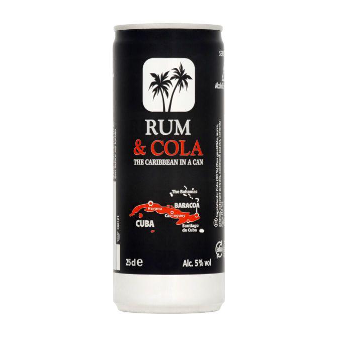 Baracoa Rum &amp; cola blik