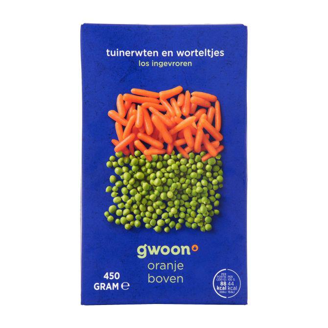 g'woon Tuinerwten en worteltjes