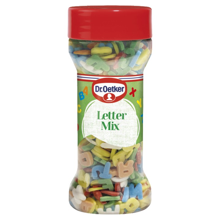 Dr. Oetker Letter mix decoratie 45g