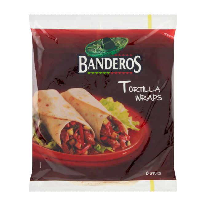 Banderos Tortilla wraps original