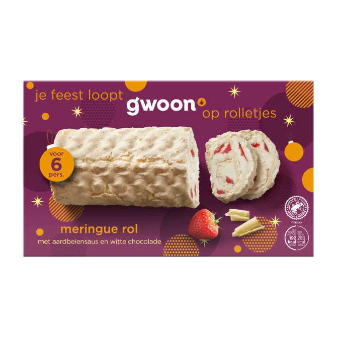 MERINGUE ROL AARDB. CHOCO     G&#039;WOON