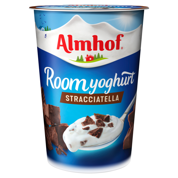 Almhof Roomyoghurt Stracciatella 500g