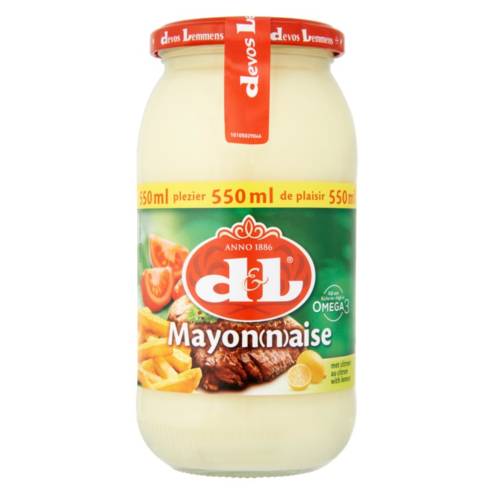 D&amp;amp;L Mayonaise met Citroen 550ml