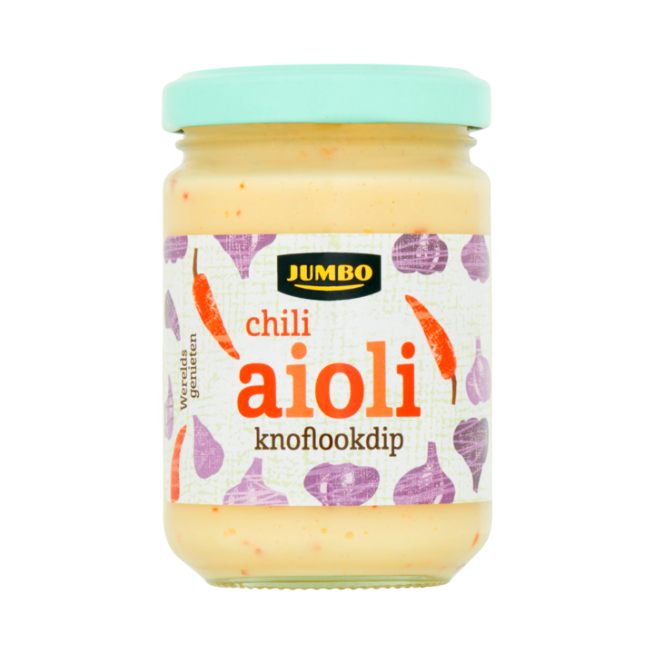 Jumbo Chili Aioli Knoflook Dip 130g