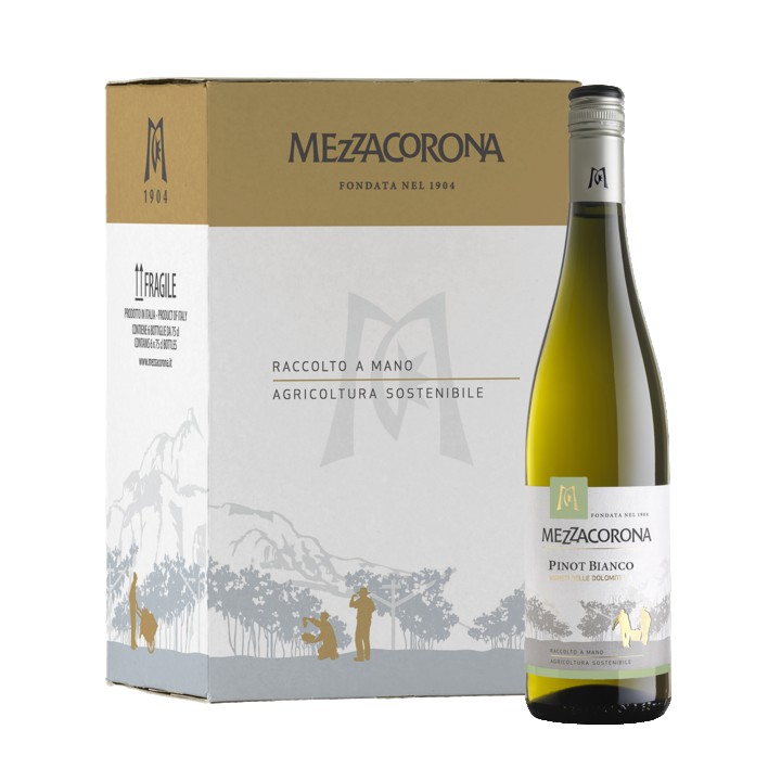 Mezzacorona - Pinot Bianco - 6 x 750ML