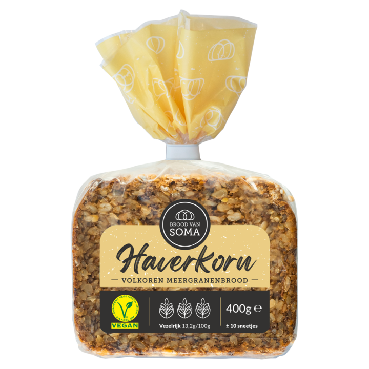 Brood van Soma Haverkorn volkoren meergranenbrood 400g