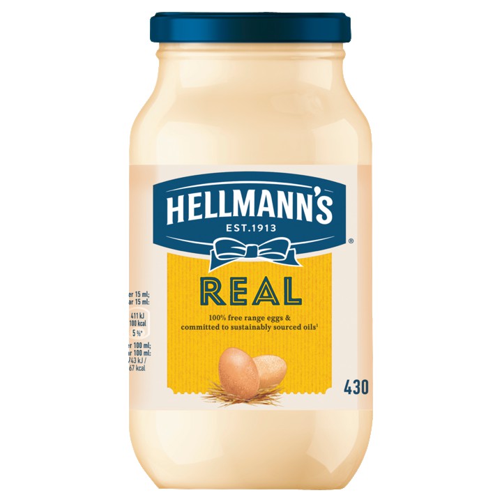 Hellmann&amp;#x27;s Mayonaise Real 430ml