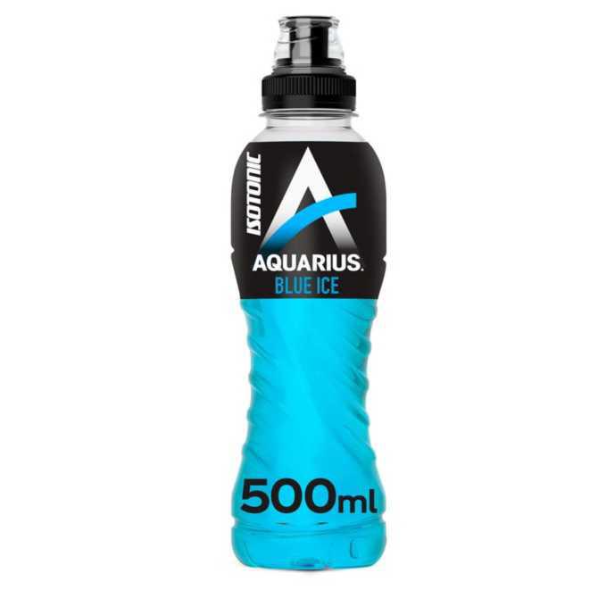 Aquarius Isotonic blue ice 500 ml