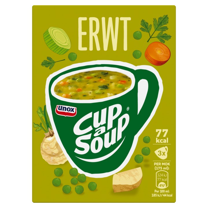 Unox Cup-a-soup erwten