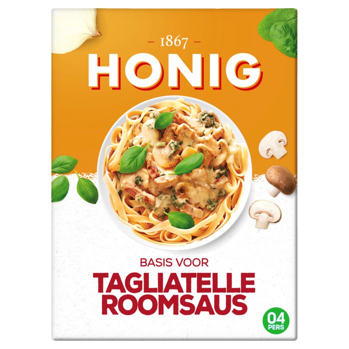 Honig Maaltijdmix voor Tagliatelle Roomsaus 62g